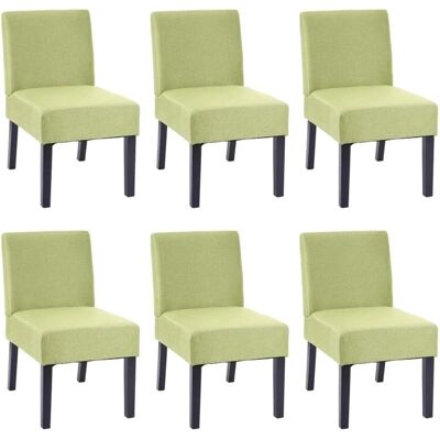 MCW Esszimmerstuhl F61 6er-Set Grün MCW Esszimmerstuhl F61 6er-Set Grün