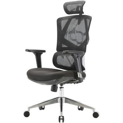 SIHOO Schreibtischstuhl Ergonomisch Lordosenstütze 3D-Armlehnen Gepolstert Schwarz SIHOO Schreibtischstuhl Ergonomisch Lordosenstütze 3D-Armlehnen Gepolstert Schwarz