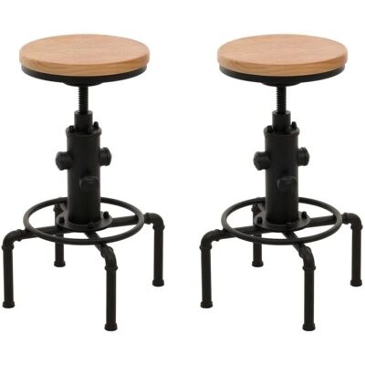 MCW Barhocker N23 2er-Set Natur MCW Barhocker N23 2er-Set Natur