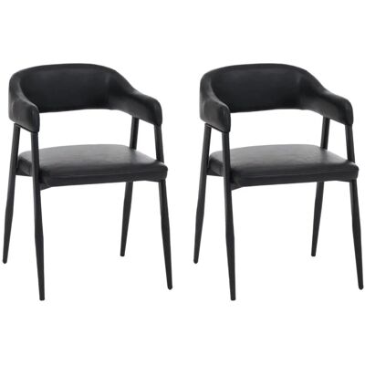 MCW Esszimmerstuhl P29 2er-Set Schwarz MCW Esszimmerstuhl P29 2er-Set Schwarz