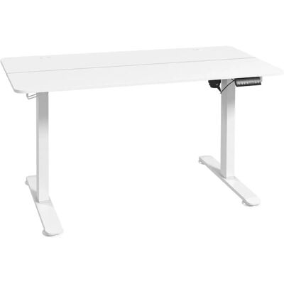 Vinsetto Schreibtisch 140 x 70 cm mit 4 Memory-Voreinstellungen Weiß Vinsetto Schreibtisch 140 x 70 cm mit 4 Memory-Voreinstellungen Weiß