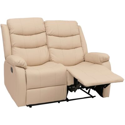 MCW 2er Kinosessel O62 Liegefunktion Kunstleder Creme MCW 2er Kinosessel O62 Liegefunktion Kunstleder Creme