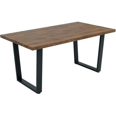 MCW Esszimmertisch O61 Walnuss-Optik 160x90cm MCW Esszimmertisch O61 Walnuss-Optik 160x90cm
