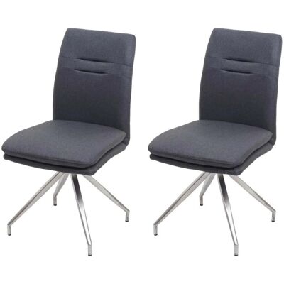 MCW Esszimmerstuhl H70 2er-Set Dunkelgrau MCW Esszimmerstuhl H70 2er-Set Dunkelgrau