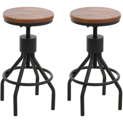 MCW N17 Barhocker - Industriell, Verstellbar, 360° Drehbar MCW N17 Barhocker - Industriell, Verstellbar, 360° Drehbar
