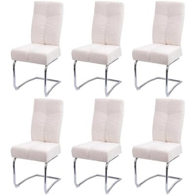 MCW Esszimmerstuhl G56 6er Set Creme MCW Esszimmerstuhl G56 6er Set Creme