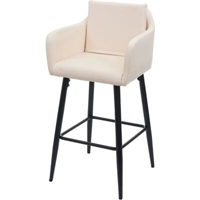 MCW Barhocker H93 Kunstleder Creme-Beige MCW Barhocker H93 Kunstleder Creme-Beige