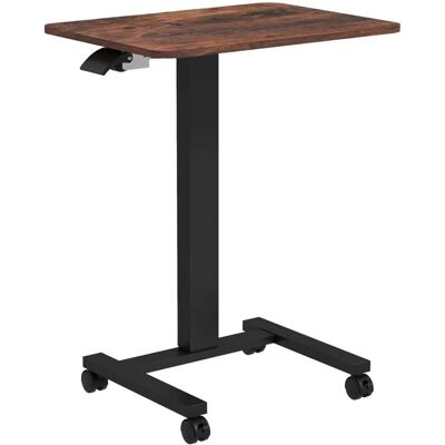 Vinsetto - Steh-Schreibtisch - Rustikales Braun - 65x48 cm - Desk Vinsetto - Steh-Schreibtisch - Rustikales Braun - 65x48 cm - Desk