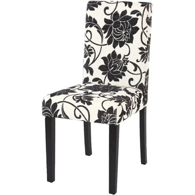 MCW Esszimmerstuhl Littau 2er-Set Textil Jacquard Dunkle Beine MCW Esszimmerstuhl Littau 2er-Set Textil Jacquard Dunkle Beine