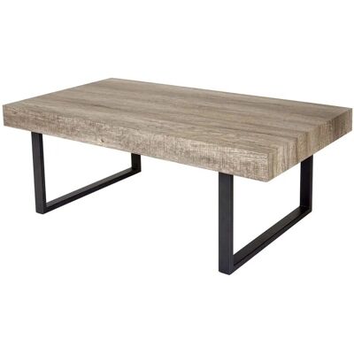MCW Couchtisch Genk T576 Wildeiche Dunkle Metall-Füße MCW Couchtisch Genk T576 Wildeiche Dunkle Metall-Füße