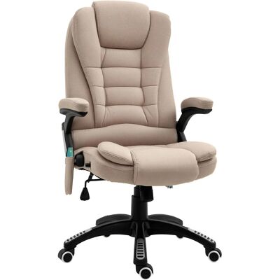 Vinsetto Massagestuhl Polyester Schaumstoff Braun 68B x 72T x 110-120H cm Vinsetto Massagestuhl Polyester Schaumstoff Braun 68B x 72T x 110-120H cm