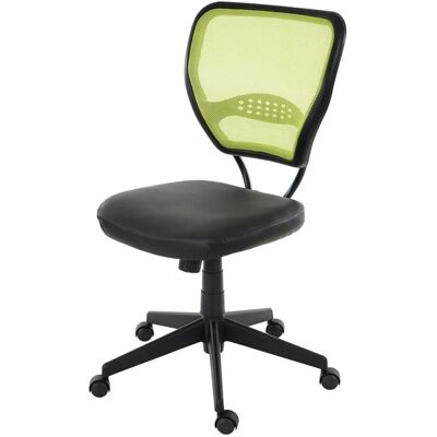 MCW Profi-Bürostuhl Chicago Kunstleder Grün ohne Armlehnen MCW Profi-Bürostuhl Chicago Kunstleder Grün ohne Armlehnen