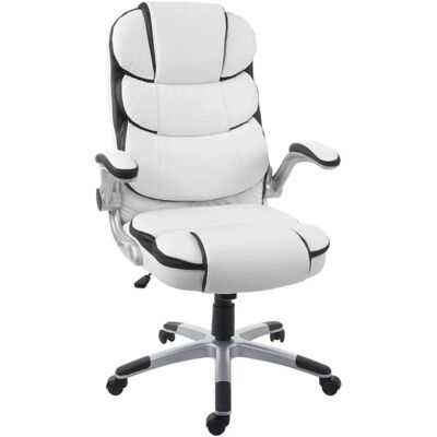MCW Bürostuhl F80 Schreibtischstuhl Chefsessel Drehstuhl Kunstleder Weiß MCW Bürostuhl F80 Schreibtischstuhl Chefsessel Drehstuhl Kunstleder Weiß