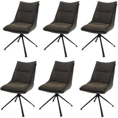 MCW Esszimmerstuhl N71 6er-Set Grün MCW Esszimmerstuhl N71 6er-Set Grün