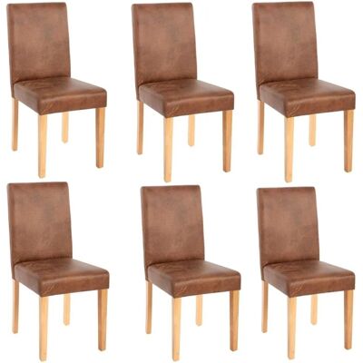 MCW - Littau - Braun - Polyester - Esszimmerstuhl MCW - Littau - Braun - Polyester - Esszimmerstuhl