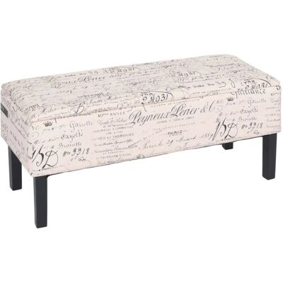 MCW Renens (36 cm) - Sitzbank - Schlichtes Lederdesign MCW Renens (36 cm) - Sitzbank - Schlichtes Lederdesign