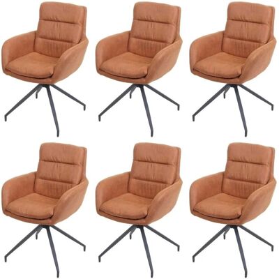 MCW - MCW-K32 - Braun - Polyester - Dining chair MCW - MCW-K32 - Braun - Polyester - Dining chair