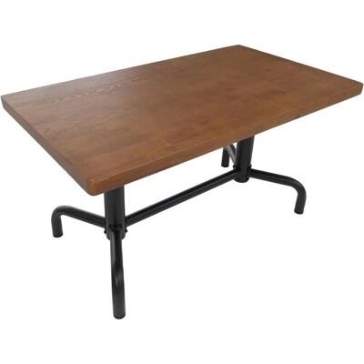 MCW Esszimmertisch P31 Natur Schwarzes Gestell 140x80cm MCW Esszimmertisch P31 Natur Schwarzes Gestell 140x80cm