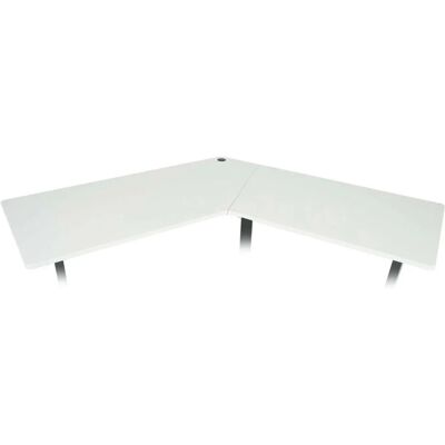 MCW Eck-Schreibtischplatte D40 120° Weiß MCW Eck-Schreibtischplatte D40 120° Weiß