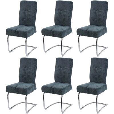 MCW Esszimmerstuhl G56 6er Set Blau-Grün MCW Esszimmerstuhl G56 6er Set Blau-Grün