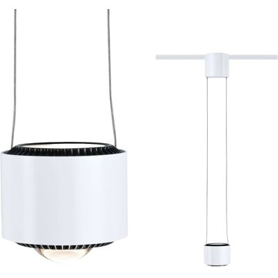 Paulmann LED-Pendelleuchte Aldan URail Signalweiß 150 cm x 9,8 cm Warmweiß Paulmann LED-Pendelleuchte Aldan URail Signalweiß 150 cm x 9,8 cm Warmweiß