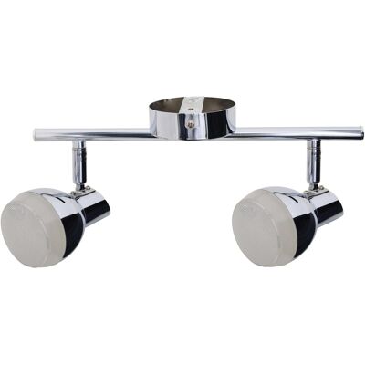 NÄVE Chromey LED Deckenleuchte - Modern, Schwenkbar, Metall & Glas NÄVE Chromey LED Deckenleuchte - Modern, Schwenkbar, Metall & Glas