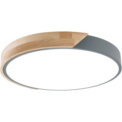 NÄVE Borneo LED Deckenleuchte - Rund, 31cm, Grau NÄVE Borneo LED Deckenleuchte - Rund, 31cm, Grau