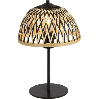 Globo Tischlampe 1-flammig Schwarz matt 250 x 350 mm Globo Tischlampe 1-flammig Schwarz matt 250 x 350 mm