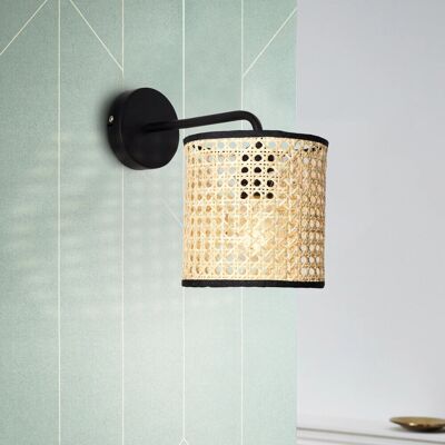 BRILLIANT Wiley Wandleuchte - E27, 60W, Beige, Rattan, Dimmbar BRILLIANT Wiley Wandleuchte - E27, 60W, Beige, Rattan, Dimmbar