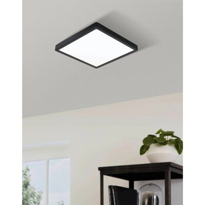 Eglo LED Aufbauleuchte Fueva 5 Weiß-Schwarz eckig 17 W Eglo LED Aufbauleuchte Fueva 5 Weiß-Schwarz eckig 17 W