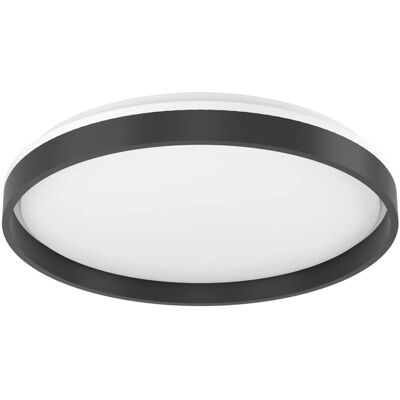 Eglo LED-Deckenleuchte Moschettino Schwarz Weiß RGB/CCT Ø 49,1 cm Eglo LED-Deckenleuchte Moschettino Schwarz Weiß RGB/CCT Ø 49,1 cm