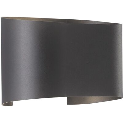 Fischer & Honsel LED-Wandleuchte Wall 2x 3 W Schwarz 540 lm Fischer & Honsel LED-Wandleuchte Wall 2x 3 W Schwarz 540 lm