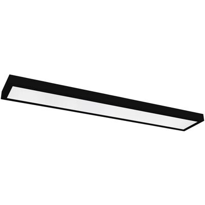 Eglo LED-Panelleuchte Pietrangeli Schwarz CCT 118,5 cm x 20 cm Eglo LED-Panelleuchte Pietrangeli Schwarz CCT 118,5 cm x 20 cm