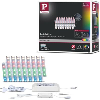 Paulmann MaxLED 500 LED Strip RGBW Smart Home Zigbee beschichtet 3 m Paulmann MaxLED 500 LED Strip RGBW Smart Home Zigbee beschichtet 3 m