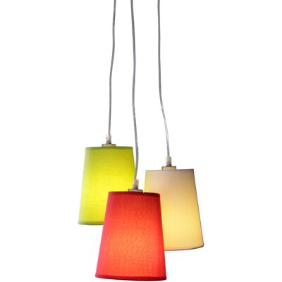 Näve Pendelleuchte Saggy Bunt Ø 160 cm x 15 cm 3er-Set Näve Pendelleuchte Saggy Bunt Ø 160 cm x 15 cm 3er-Set