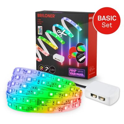 Briloner RGB/W LED Streifen - Innenbereich 2,6m - Weiße LEDs Briloner RGB/W LED Streifen - Innenbereich 2,6m - Weiße LEDs