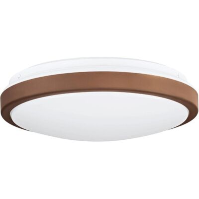 EGLO - compete 1 - Mocca - 9 cm Ø24,5 cm - Deckenleuchte EGLO - compete 1 - Mocca - 9 cm Ø24,5 cm - Deckenleuchte