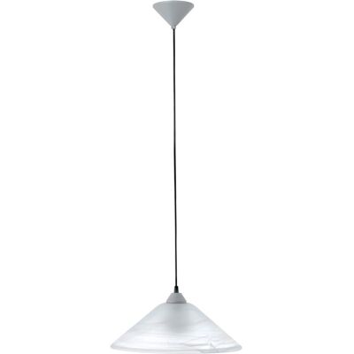 EGLO Hängeleuchte - 38cm Weiß E14 IP20 - Pendelleuchte EGLO Hängeleuchte - 38cm Weiß E14 IP20 - Pendelleuchte