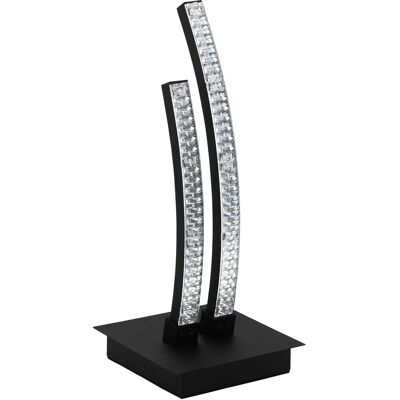 Eglo LED-Tischleuchte Lejias 33 cm x 14 cm x 14 cm Schwarz-Transparent Eglo LED-Tischleuchte Lejias 33 cm x 14 cm x 14 cm Schwarz-Transparent