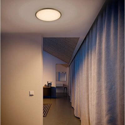 Philips LED-Deckenleuchte Twirly 1200 lm Silber Philips LED-Deckenleuchte Twirly 1200 lm Silber