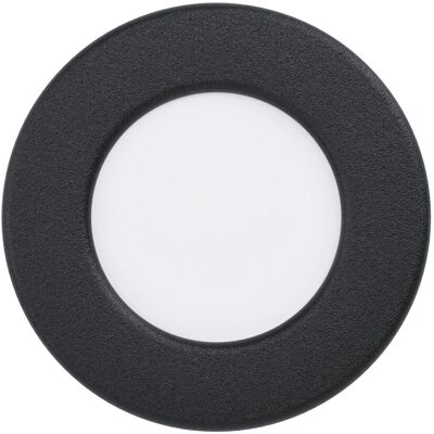 Eglo LED-Einbauspot Fueva 5 Ø 8,6 cm 4.000K IP44 Schwarz Eglo LED-Einbauspot Fueva 5 Ø 8,6 cm 4.000K IP44 Schwarz