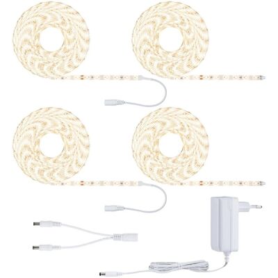 Paulmann LED-Strip SimpLED Komplettset 45W 280lm 3000K 20 m Warmweiß Paulmann LED-Strip SimpLED Komplettset 45W 280lm 3000K 20 m Warmweiß