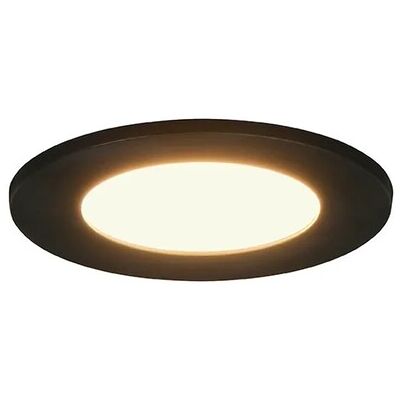 Trio LED-Einbauleuchten Himal Schwarz Ø 8,5 cm 3er-Set Trio LED-Einbauleuchten Himal Schwarz Ø 8,5 cm 3er-Set