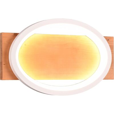 Trio T241110131 Wandleuchte - Integrierte LED, Dimmer, Holzfinish Trio T241110131 Wandleuchte - Integrierte LED, Dimmer, Holzfinish