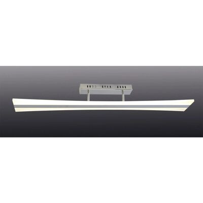 Näve Lighting Tiara LED Deckenleuchte - Semi-Flush Modern Silber 3000K Näve Lighting Tiara LED Deckenleuchte - Semi-Flush Modern Silber 3000K