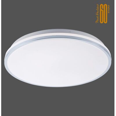 LEUCHTEN DIREKT Isabell LED Deckenleuchte - Chrom, 3000K, 1650lm, Bad LEUCHTEN DIREKT Isabell LED Deckenleuchte - Chrom, 3000K, 1650lm, Bad
