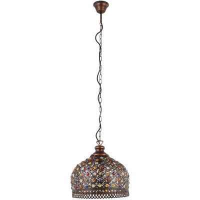 Eglo Pendelleuchte Jadida Kupferfarben Ø 33 cm x 110 cm 1-flammig Eglo Pendelleuchte Jadida Kupferfarben Ø 33 cm x 110 cm 1-flammig