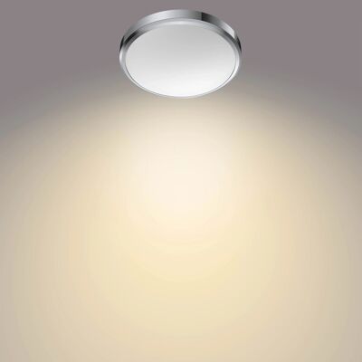 Philips LED-Deckenleuchte Doris 6 W 2700 K IP44 Chrome Philips LED-Deckenleuchte Doris 6 W 2700 K IP44 Chrome