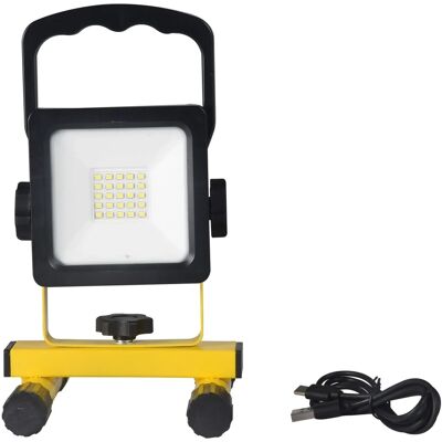 LED's Work Arbeitsleuchte Aufladbar 12W 1200 lm 6.500 K IP 54 Schwarz-Gelb LED's Work Arbeitsleuchte Aufladbar 12W 1200 lm 6.500 K IP 54 Schwarz-Gelb