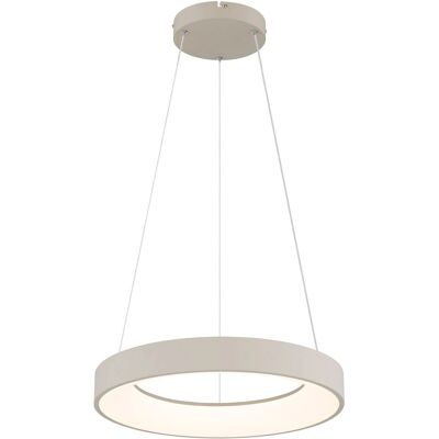 Globo Hängeleuchte Gallegos Metall Sandfarben matt 50 cm x Ø120 cm Globo Hängeleuchte Gallegos Metall Sandfarben matt 50 cm x Ø120 cm